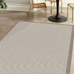Relay Recycled Indoor/Outdoor Rug - Natural - 120x170cm 8 Relay Recycled Indoor/Outdoor Rug - Natural - 120x170cm -Curver Shop 14015907 1245006090718267