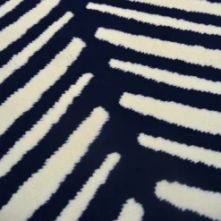 Herringbone Rug - Navy - 120x170cm 7 Herringbone Rug - Navy - 120x170cm -Curver Shop 14015962 1155006092649889