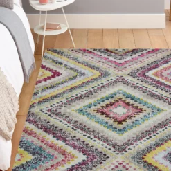 Villa Tribal Rug - Multicoloured - 160x230cm 9 Villa Tribal Rug - Multicoloured - 160x230cm -Curver Shop 14015977 6525006092468638