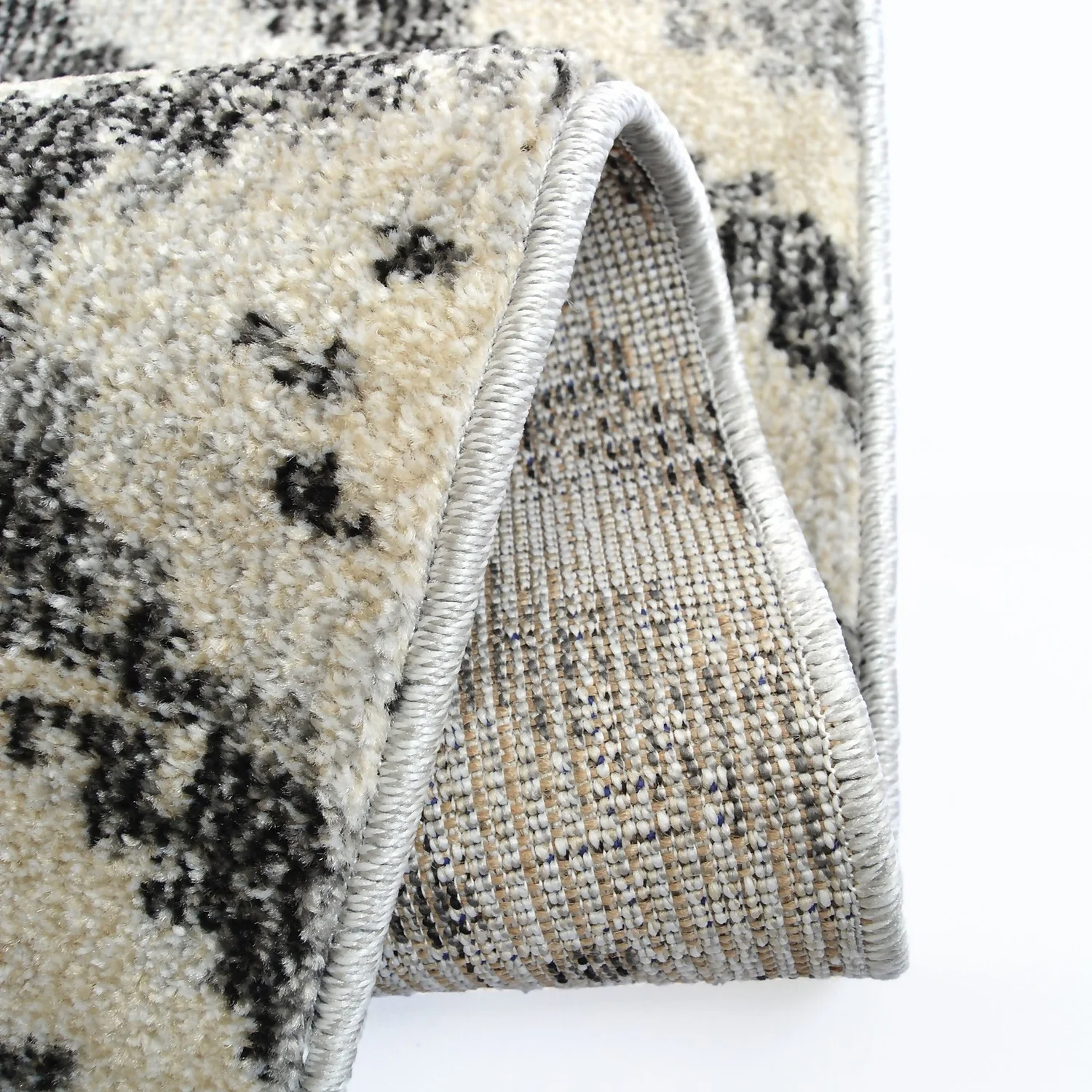 Villa Tribal Rug - Grey - 120x170cm 4 Villa Tribal Rug - Grey - 120x170cm - Image 4