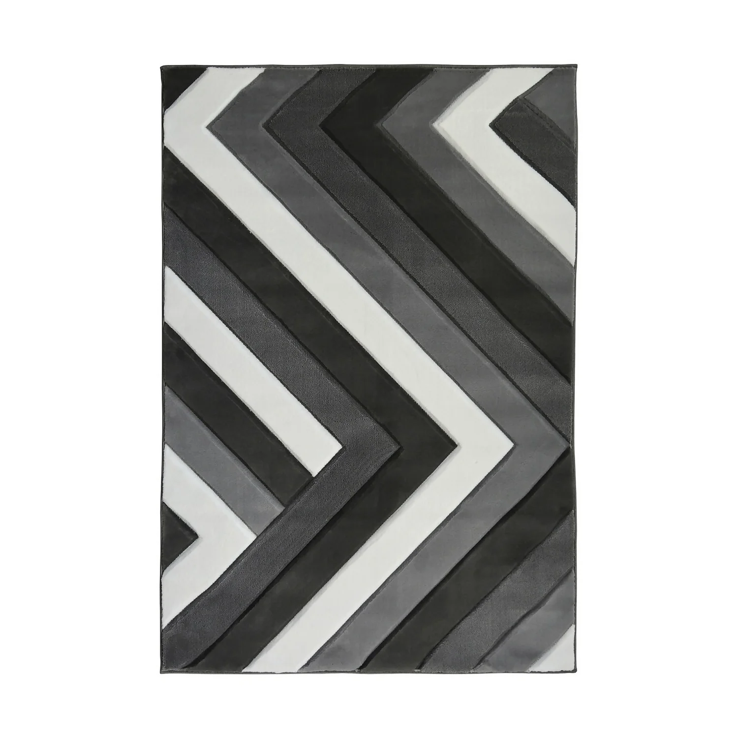 Daytona Zen Rug - Grey - 160x230cm 1 Daytona Zen Rug - Grey - 160x230cm