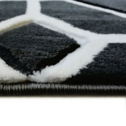Daytona Gorton Rug - Black - 160x230cm -Curver Shop 14016015 1455006286129993