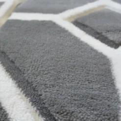 Daytona Gorton Rug - Grey - 120x170cm -Curver Shop 14016016 6035006086497696