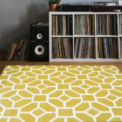 Daytona Gorton Rug - Ochre - 160x230cm -Curver Shop 14016021 1675006087192043