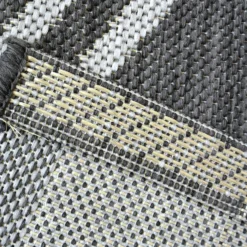 County Diamonds Indoor/Outdoor Rug - Silver - 120x170cm -Curver Shop 14016058 2485006087320464