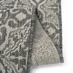 County Victorian Indoor/Outdoor Rug - Grey - 120x170cm -Curver Shop 14016063 1995006087693559