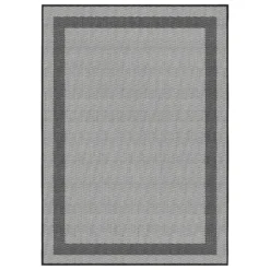 Duo Weave Indoor/Outdoor Rug - Charcoal - 160x230cm 5 Duo Weave Indoor/Outdoor Rug - Charcoal - 160x230cm -Curver Shop 14016656 2465003718664389
