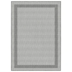 Duo Weave Indoor/Outdoor Rug - Silver - 160x230cm -Curver Shop 14016658 2485003718499923