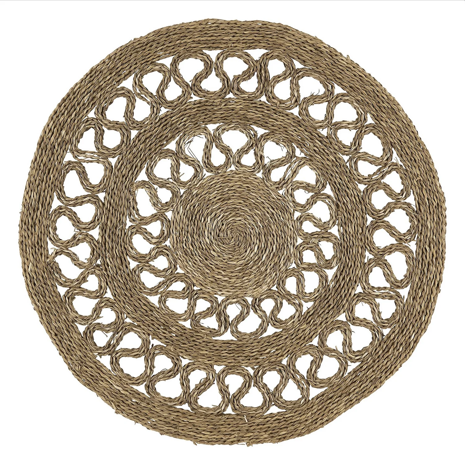 Seagrass Circle Rug - Target - 150cm 1 Seagrass Circle Rug - Target - 150cm