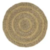Seychelles Circle Rug - Natural - 150cm