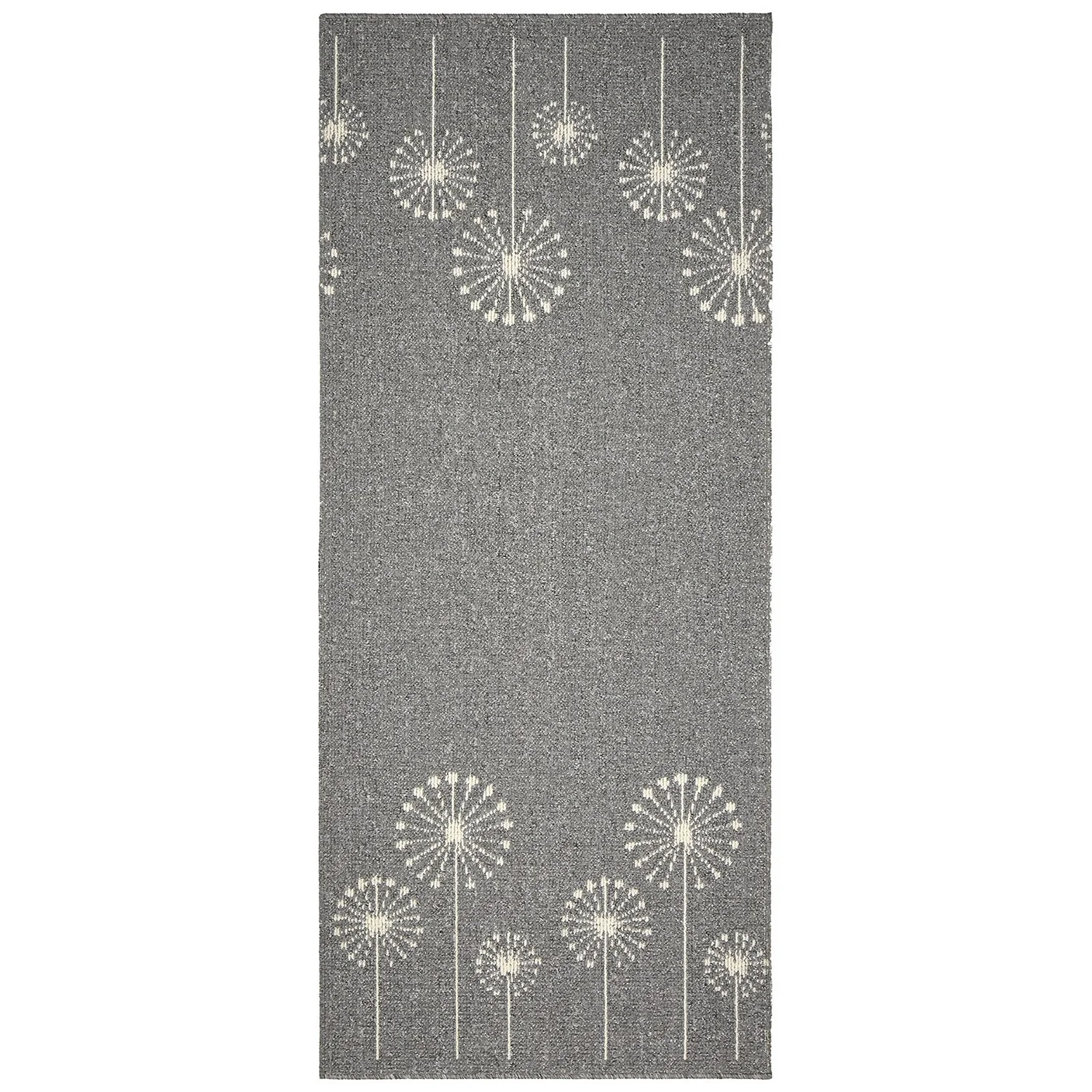 Geneva Washable Runner - Grey & Sugar - 67x180cm 1 Geneva Washable Runner - Grey & Sugar - 67x180cm