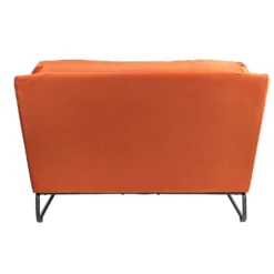 The Snuggler Button Chair - Burnt Orange -Curver Shop 14202653 1755045747671212
