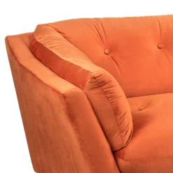 The Snuggler Button Chair - Burnt Orange -Curver Shop 14202653 2045045747718858
