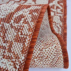 Indoor Outdoor Tile Rug - Terracotta - 100x150cm 11 Indoor Outdoor Tile Rug - Terracotta - 100x150cm -Curver Shop 14758869 1345053511366889