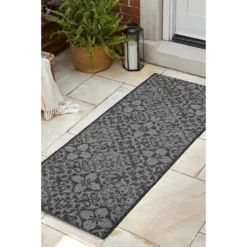Indoor Outdoor Tile Runner - Grey - 60x180cm -Curver Shop 14758872 5005053511225139