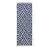Indoor Outdoor Geo Runner - Navy - 67x200cm