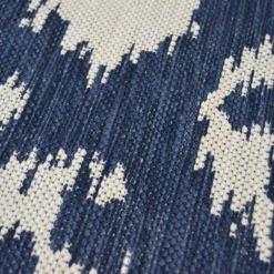 Indoor Outdoor Ikat Rug - Navy - 200x290cm 8 Indoor Outdoor Ikat Rug - Navy - 200x290cm -Curver Shop 14758901 1965053509969240