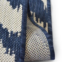 Indoor Outdoor Ikat Rug - Navy - 120x170cm 9 Indoor Outdoor Ikat Rug - Navy - 120x170cm -Curver Shop 14758905 2015053509941181