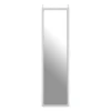 Over Door Hanging Mirror - White - 33.5x124cm