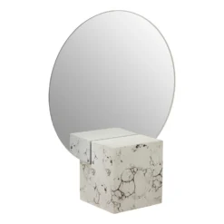 Mimo White Marble Effect Mirror -Curver Shop 14820936 6075058438960111