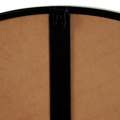 Cindy Large Round Wall Mirror - Matt Black - 70cm -Curver Shop 14820937 1705058437829756