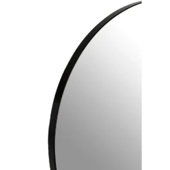 Cindy Large Round Wall Mirror - Matt Black - 70cm -Curver Shop 14820937 9815058437750007