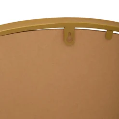 Saska Round Wall Mirror - Gold - 80cm -Curver Shop 14820943 6095058974909898