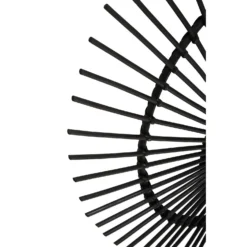 Mataram Round Rattan Wall Mirror - Black - 80cm 11 Mataram Round Rattan Wall Mirror - Black - 80cm -Curver Shop 14820952 3145058698861994