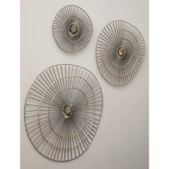 Mirano Medium Abstract Wall Art - Gold - 45x47cm 13 Mirano Medium Abstract Wall Art - Gold - 45x47cm -Curver Shop 14820992 1415057940573360