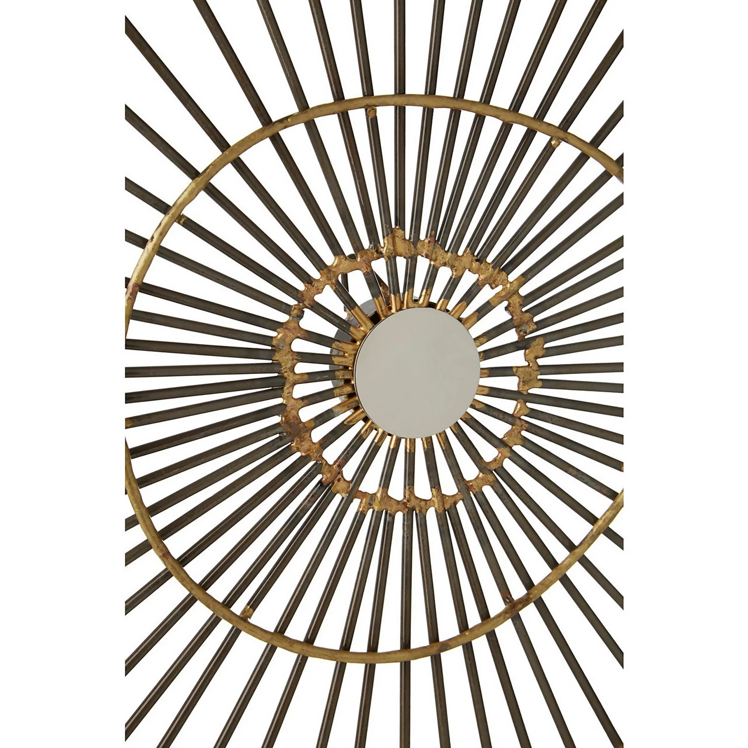 Mirano Medium Abstract Wall Art - Gold - 45x47cm 9 Mirano Medium Abstract Wall Art - Gold - 45x47cm - Image 9