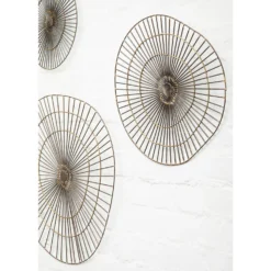 Mirano Medium Abstract Wall Art - Gold - 45x47cm 15 Mirano Medium Abstract Wall Art - Gold - 45x47cm -Curver Shop 14820992 4335057940620178