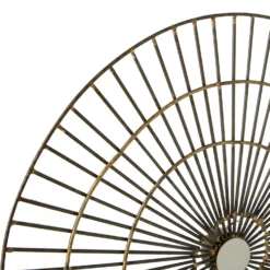 Mirano Medium Abstract Wall Art - Gold - 45x47cm 16 Mirano Medium Abstract Wall Art - Gold - 45x47cm -Curver Shop 14820992 4935057940644520