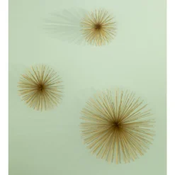 Mirano Set Of 3 Gold Starburst Wall Art -Curver Shop 14820996 9035057939858976