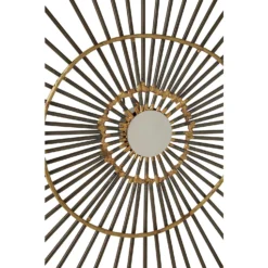 Mirano Large Abstract Wall Art - Gold - 59x61cm -Curver Shop 14820997 1485057940334161