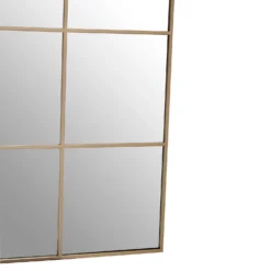 Square Metal Wall Mirror - Gold - 95cm -Curver Shop 14820998 8515058437969478