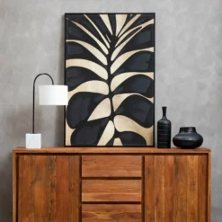 Astratto Canvas Wall Art Oil Painting - Black & Gold - 82.6x122.6cm 13 Astratto Canvas Wall Art Oil Painting - Black & Gold - 82.6x122.6cm -Curver Shop 14821014 8965058393431328