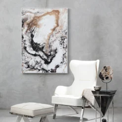 Astratto Classic Abstract Wall Art - Natural - 103x143cm -Curver Shop 14821015 1035057938456074