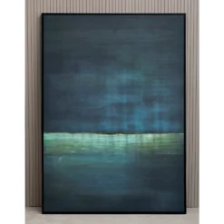 Astratto Canvas Wall Art - Teal - 102.6x142.6cm -Curver Shop 14821018 1585057935767945
