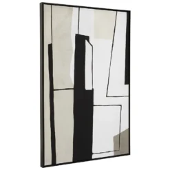Astratto Abstract Wall Art - Monochrome - 83x123cm 9 Astratto Abstract Wall Art - Monochrome - 83x123cm -Curver Shop 14821032 9315057936749650