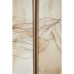 Astratto Set Of 2 Scribble Design Wall Art - Natural - 63x93cm -Curver Shop 14821054 2145057938683942