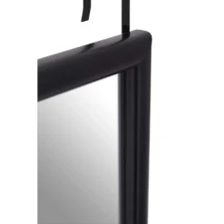 Over Door Hanging Mirror - Black - 33.5x124cm -Curver Shop 14821714 8195058975006471