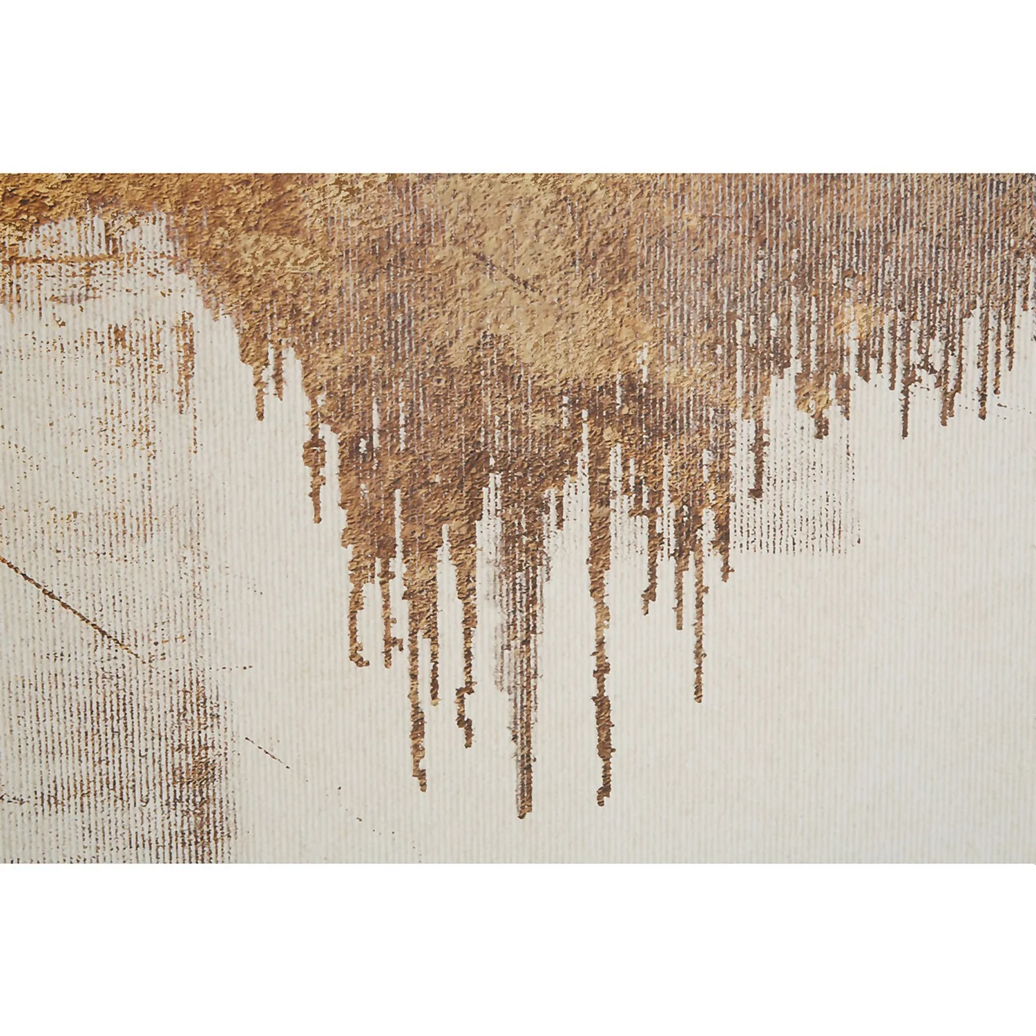Astratto Abstract Canvas Wall Art - Gold - 102.6x102.6cm 4 Astratto Abstract Canvas Wall Art - Gold - 102.6x102.6cm - Image 4